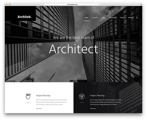 Architecture Web Template