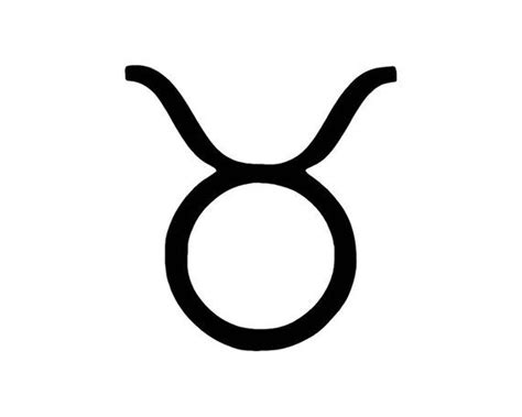 TAURUS Symbol - Vinyl Decal | Tatuaggi, Citazioni