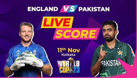 Pakistan vs England live score, ICC World Cup 2023 - International ...