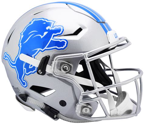 Detroit Lions Helmet Riddell Authentic Full Size SpeedFlex Style 2017-2023 Throwback - Sports ...