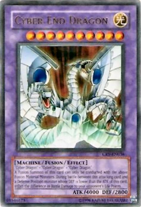 Yu-Gi-Oh Cybernetic Revolution Single Cyber End Dragon Ultra Rare | DA Card World