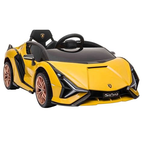 Megastar - Licensed Lamborghini Prime Sian 12V - Yellow | Buy at Best ...