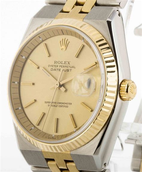 Rolex Oyster Perpetual Datejust 36 mm self-winding steel/gold Ref. 1630-173138