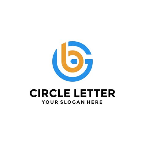 Premium Vector | Circle Letter Logo Design Template