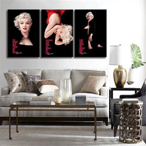 Marilyn Monroe Quotes Canvas Wall Art | Famous Celebrity Prints ...