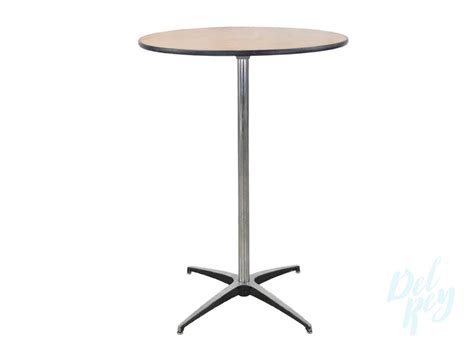 30 Inch Round Cocktail Table | Cocktail Table Rental | High Table | Tall boy | Pub Table