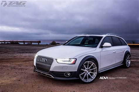 Stylish ADV1 Custom Wheels for Audi A4 Allroad — CARiD.com Gallery