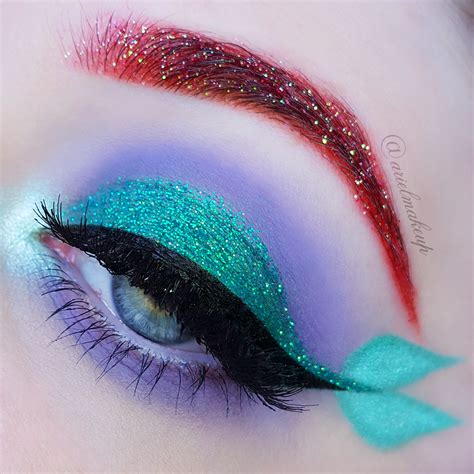 Ariel Make Up ~ Make Up & Beauty with a Princess Touch: ♕ The Mermaid Series ~ Ariel ♕{Inspired ...