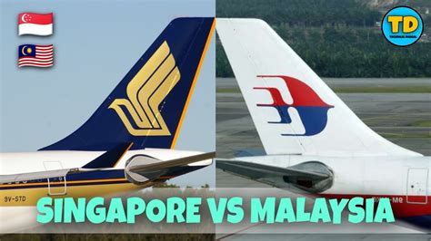 Singapore Airlines VS Malaysia Airlines Comparison 2020! 🇸🇬🇲🇾 - YouTube