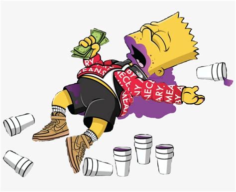 Cool Bart Simpson Lean Wallpapers