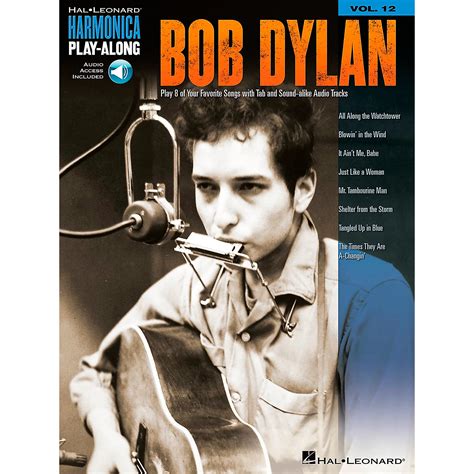 Music Sales Bob Dylan - Harmonica Play-Along Volume 12 Book/CD ...