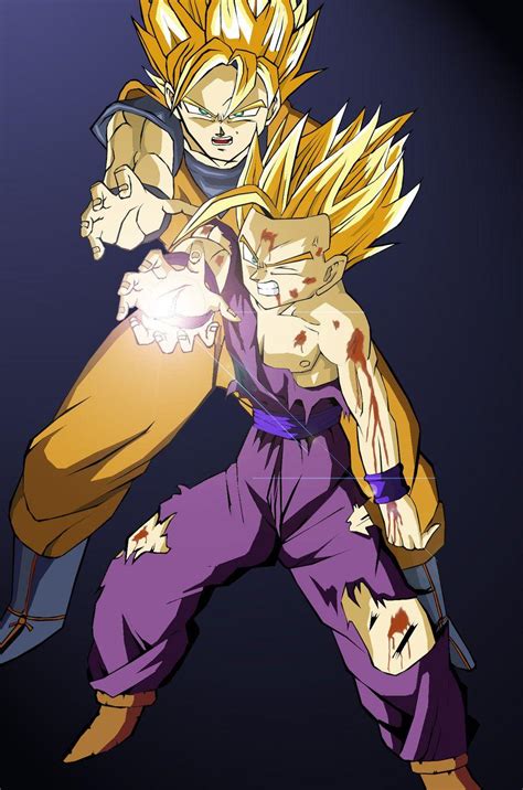 Goku And Gohan Kamehameha Wallpapers - Wallpaper Cave