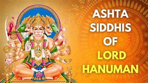 Ashta Siddhi: Names And Significance Of The Eight Supernatural Powers Of Lord Hanuman