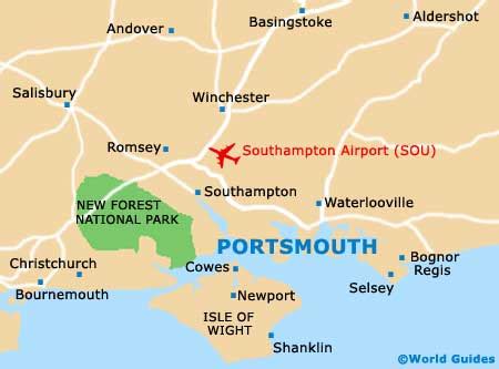 Maps of Portsmouth, University of Portsmouth: Map of Portsmouth ...