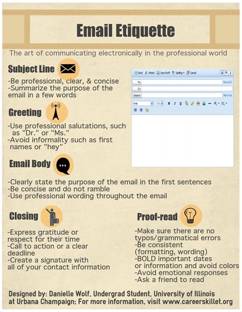 Some email etiquette for a professional email! | Etiquette, Writing ...