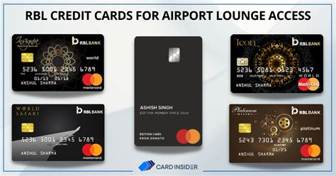 RBL Credit Cards For Airport Lounge Access