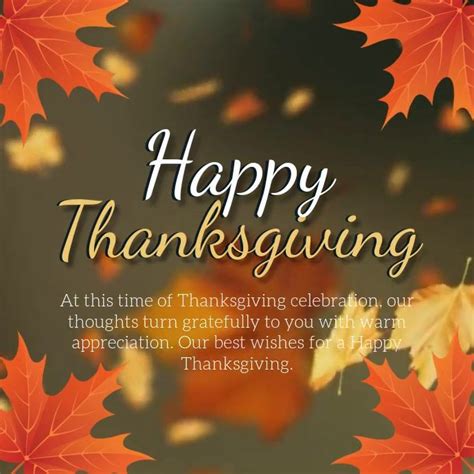 Customizable Thanksgiving Social Media Design