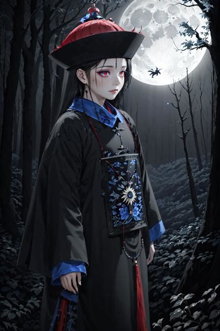 Jiangshi (Chinese zombie) costume - AiTool.ai