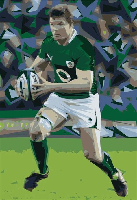 Irish Rugby Poster Irish Rugby Hero A2 Giclee Print Limited Edition Irish Art Print - Etsy ...