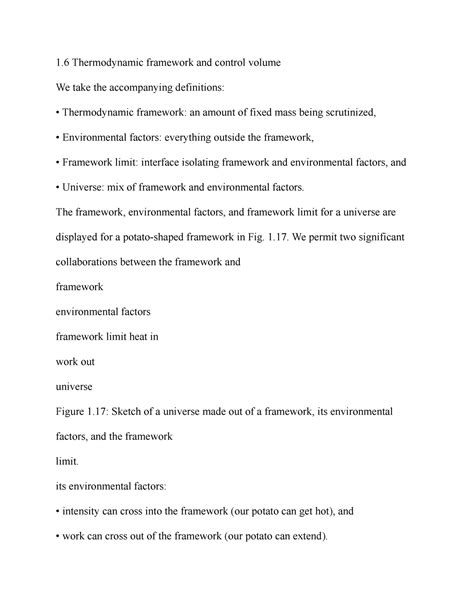 1.6 thermodynamic - lecture notes - 1 Thermodynamic framework and ...