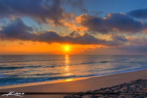 Hobe Sound Beach Sunrise from Martin County