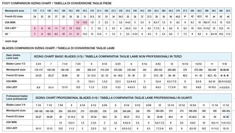 Risport Skates Sizing Chart