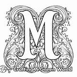 Letter M Coloring Pages  Free & Printable sketch template