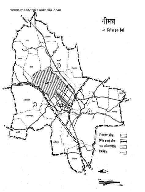 Neemuch Investment Units Map PDF Download - Master Plans India