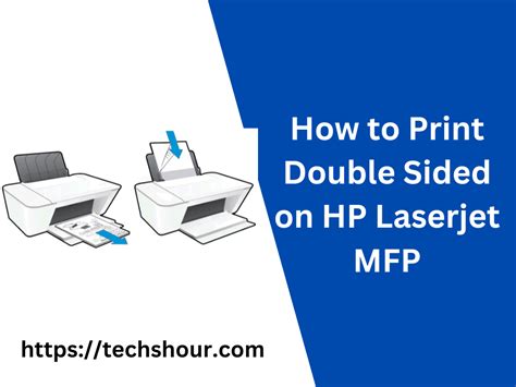 How to Print Double Sided on HP Laserjet MFP