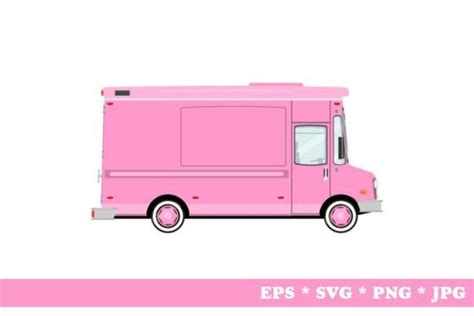 Cartoon Street Food Truck. Graphic by norsob · Creative Fabrica