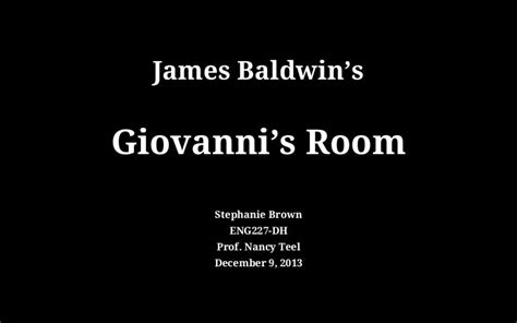 Giovanni's room by James Baldwin