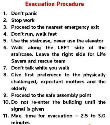 earthquake drill procedures | Fire Drill Procedures | Places to Visit | Pinterest | Fire and Drills