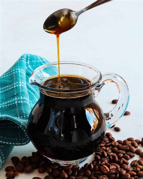 Coffee-Flavored Syrup Recipe & Things To Do With Coffee- Southern Plate