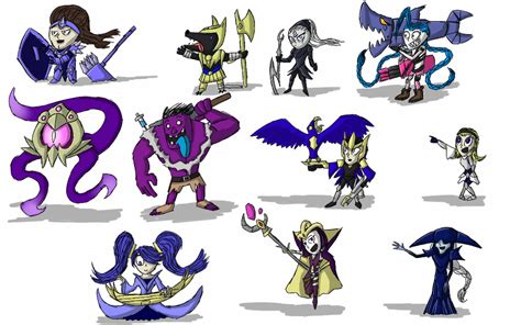 League of Legends Characters by LoLHistory on DeviantArt