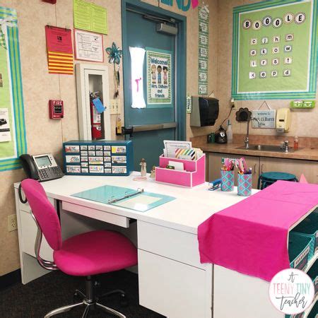 DIY Teacher Desk - A Teeny Tiny Teacher