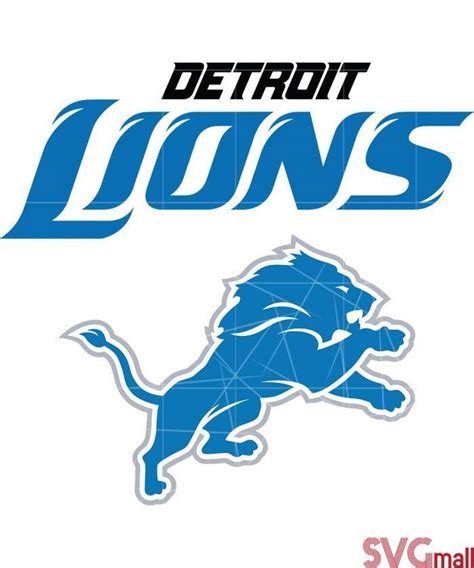 Detroit Lions Free Svg - Files For Cricut & Silhouette Plus Resource ...