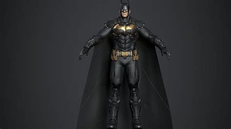 Batman Arkham Knight Gold Suit 3D Model | ubicaciondepersonas.cdmx.gob.mx