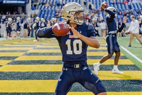 Navy's Star Quarterback Hopes to Finish Career by Ending Army Winning ...