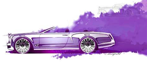 Bentley Shows Off Mulsanne Convertible Concept Renderings - autoevolution