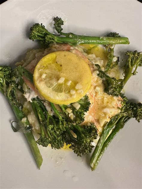 Foil Packet Salmon and Baby Broccoli - Carol Bee Cooks