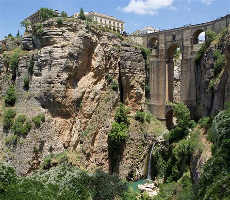 The New Bridge At Ronda Photograph by Richard Mcmanus - Fine Art America