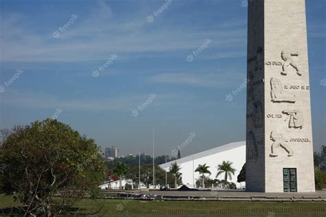 Premium Photo | Sao Paulo Brazil obelisk of ibirapuera park