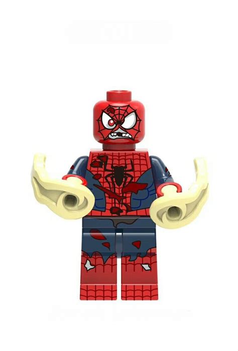 Zombie Spiderman Minifigures Lego Compatible Super Heroes Minifigure