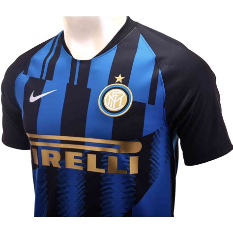 Nike WT Inter Milan Home Jersey - Black/Royal Blue/White - SoccerPro