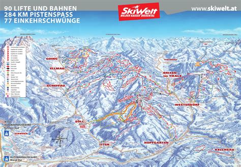 Skiwelt Ski Map Free Download