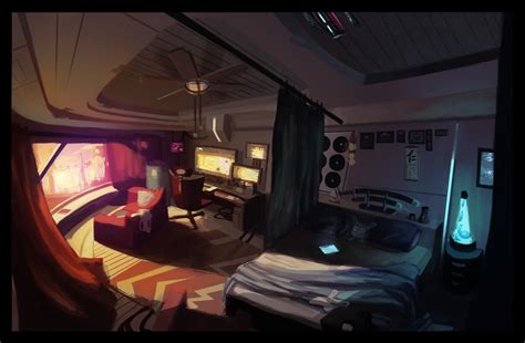 ArtStation - Elena's Bedroom