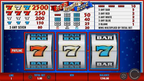 Red White & Blue slot machine review, strategy, and bonus to play ...