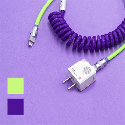 USB-C/Lightning/USB Spiral Fast Charge Cable – ASTRONORD