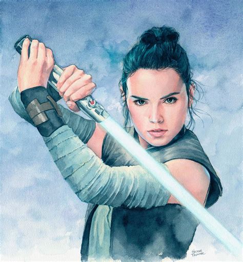 Rey (The Last Jedi) by Trunnec on DeviantArt