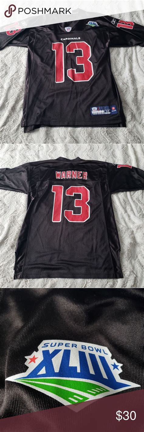 Kurt Warner Superbowl XLIII Jersey | Cardinals nfl, Jersey, Reebok